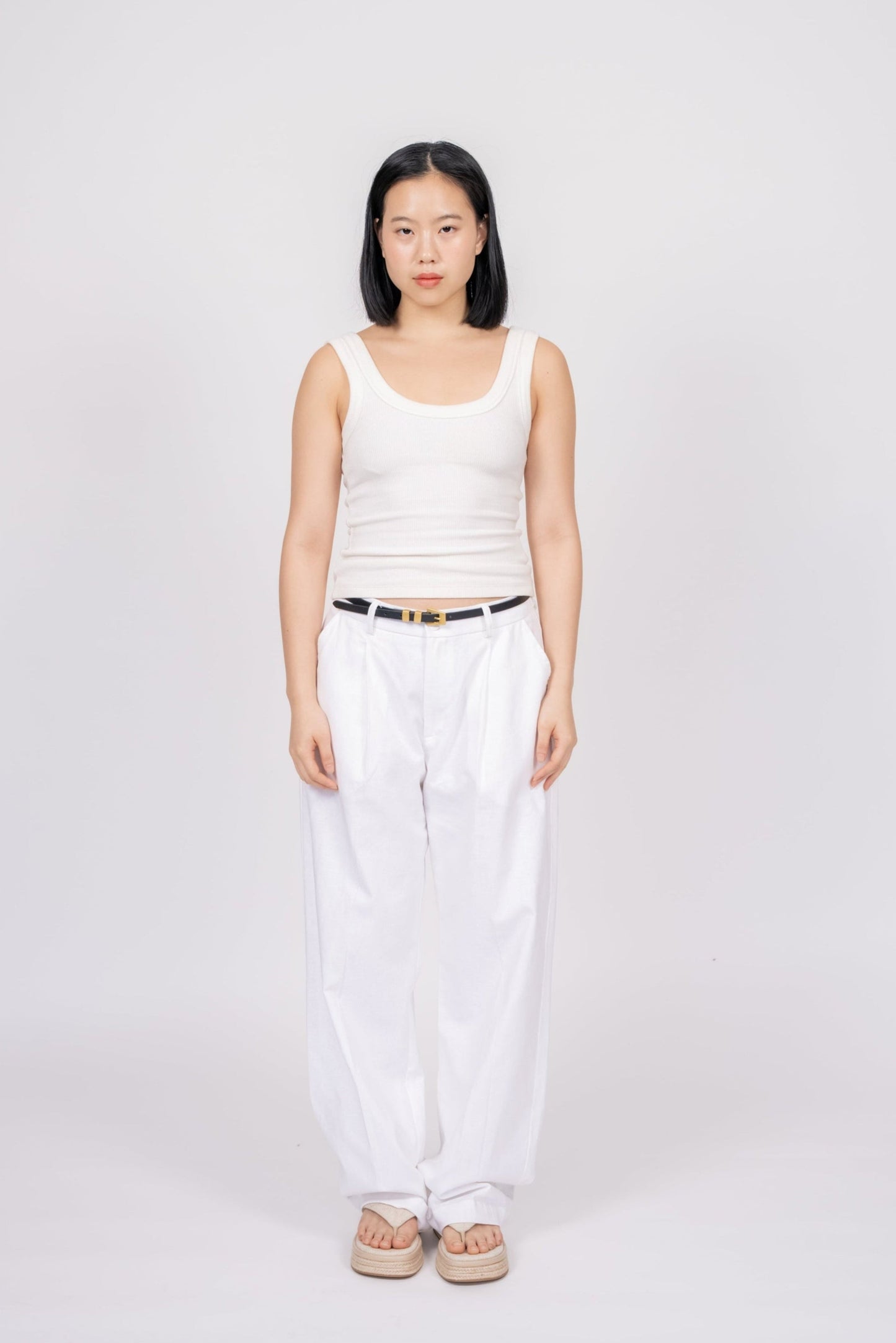 Coming Soon - Ilena Linen Pant White